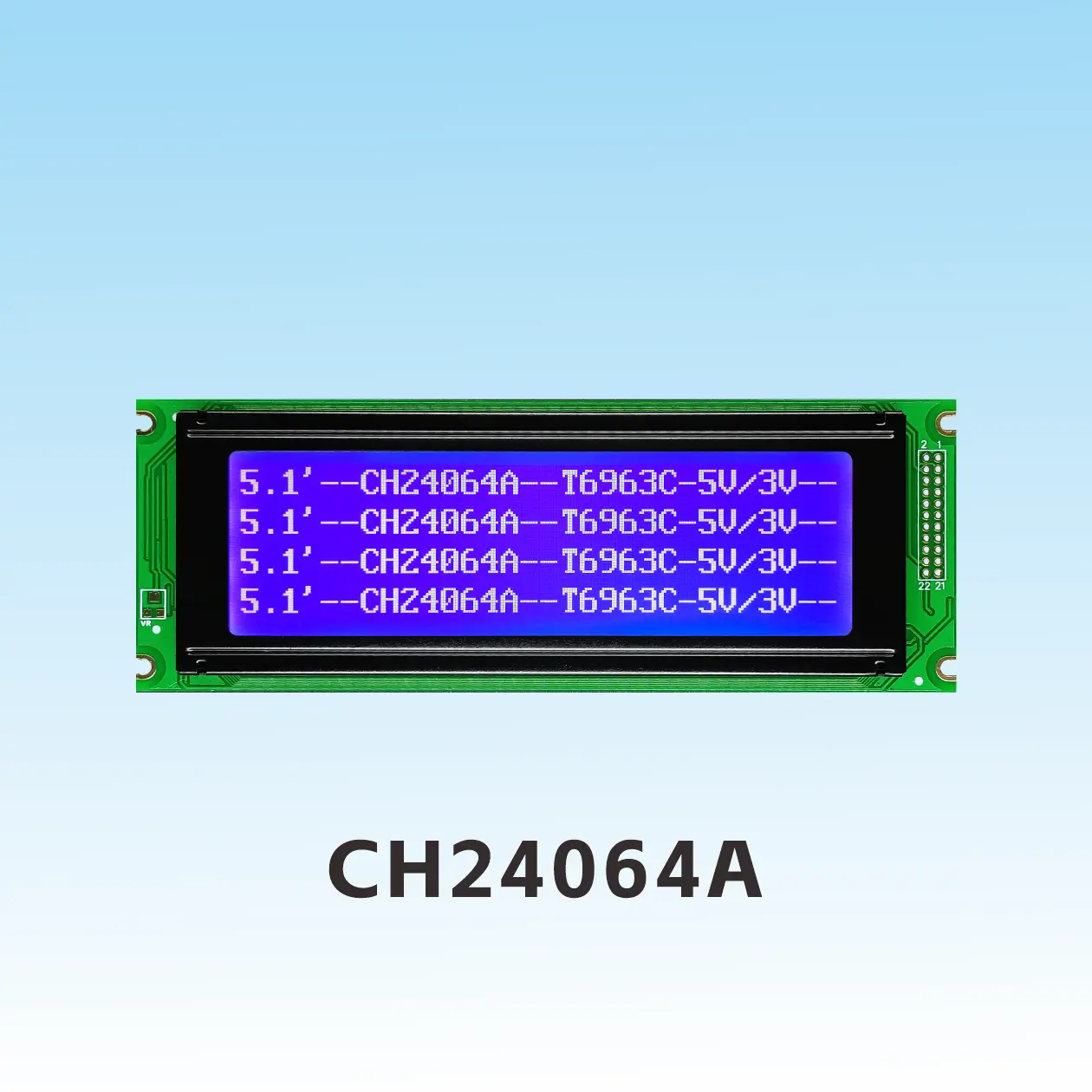 CH24064A 240x64 LCD Display T6963C/UC6963 IC