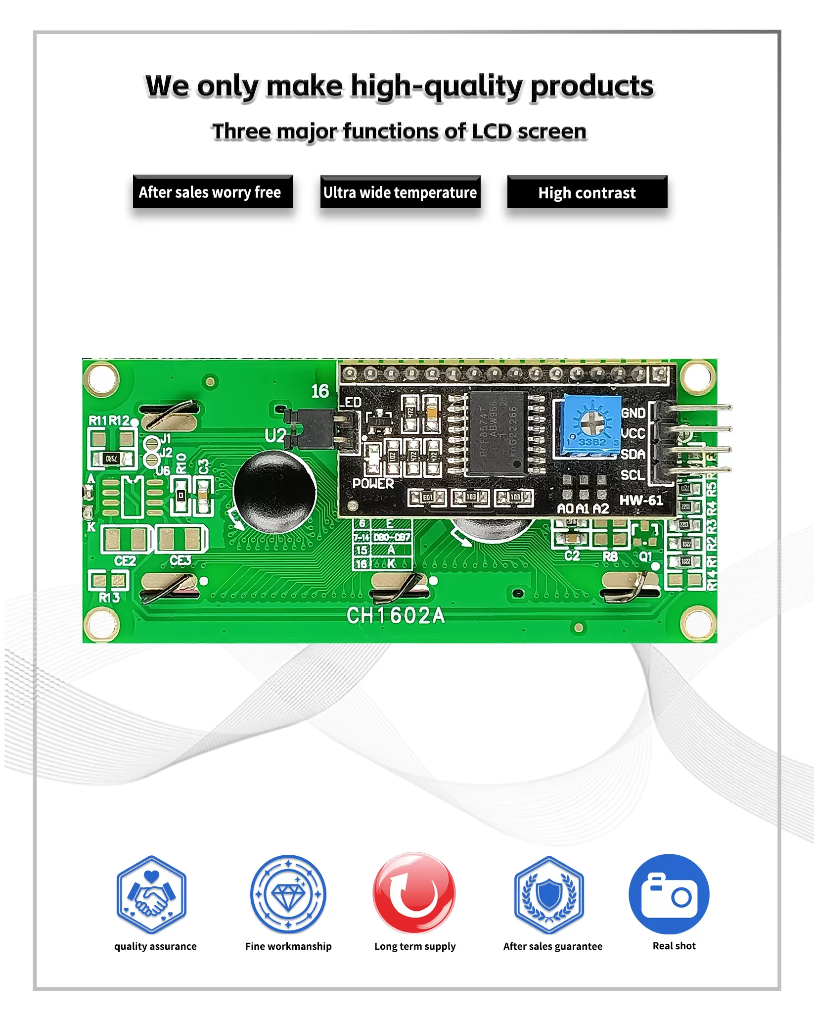 CH1602A-I2C
