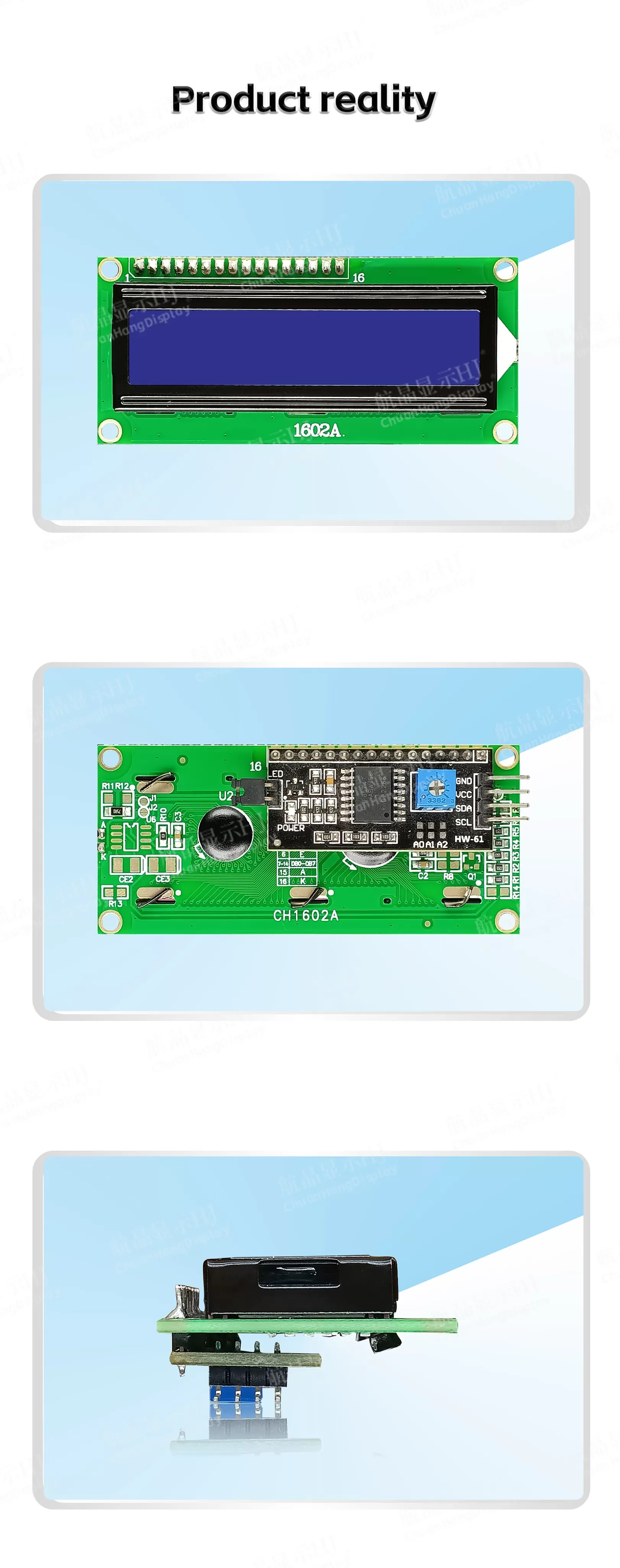 CH1602A-I2C