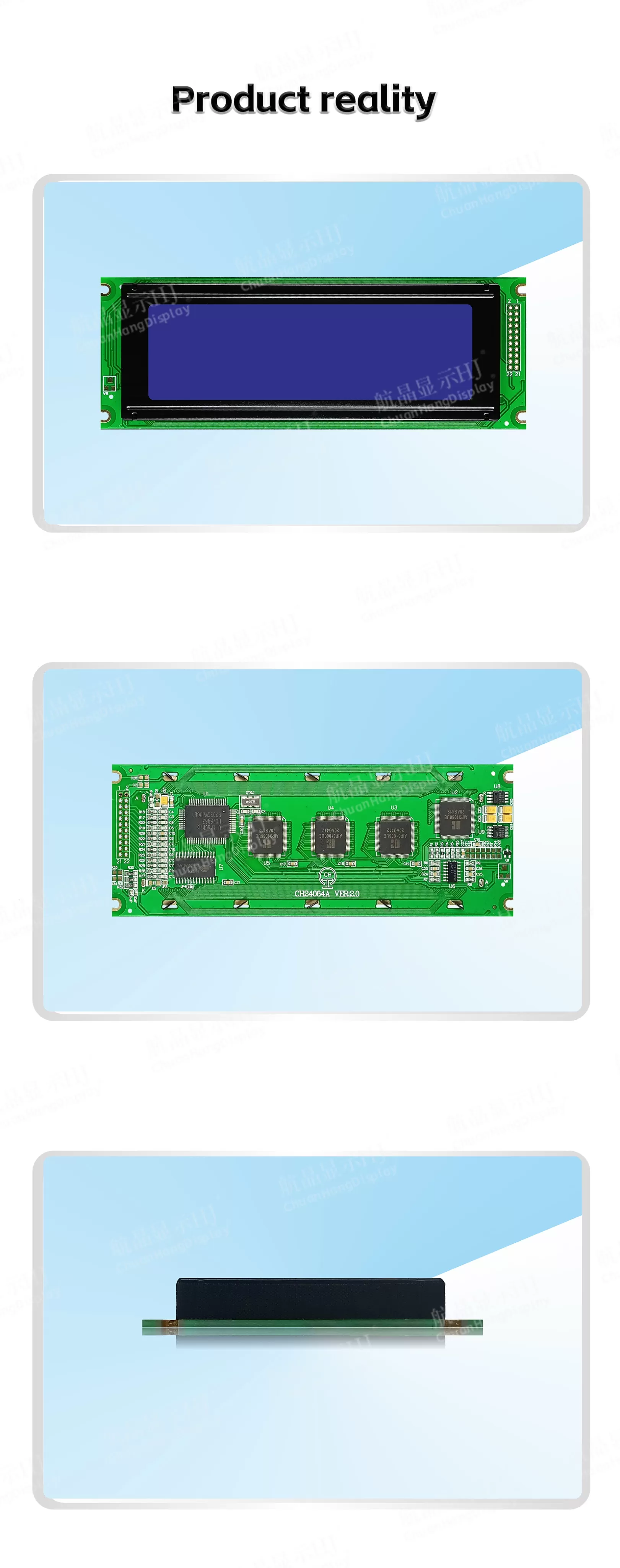 CH24064A 240x64 LCD Display T6963C/UC6963 IC