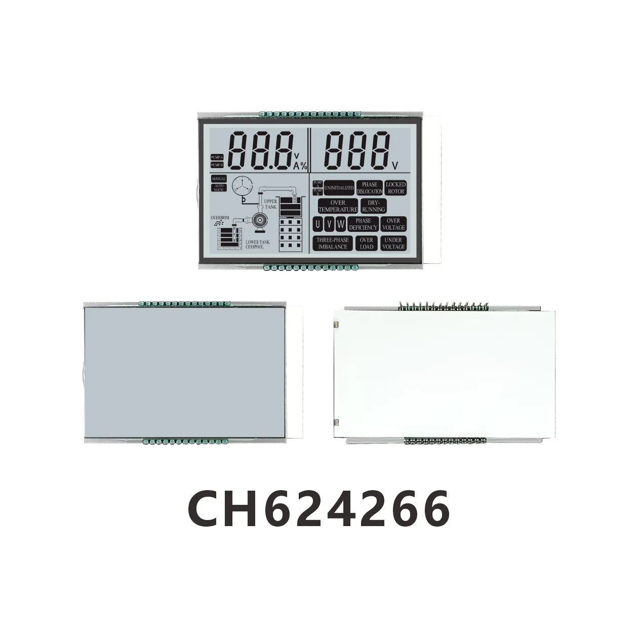CH624266   Ecological environment monitoring and testing instruments LCD