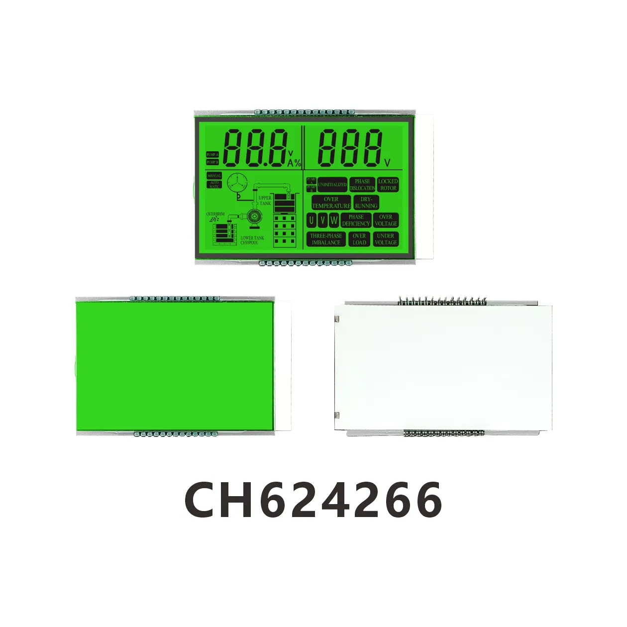 CH624266   Ecological environment monitoring and testing instruments LCD