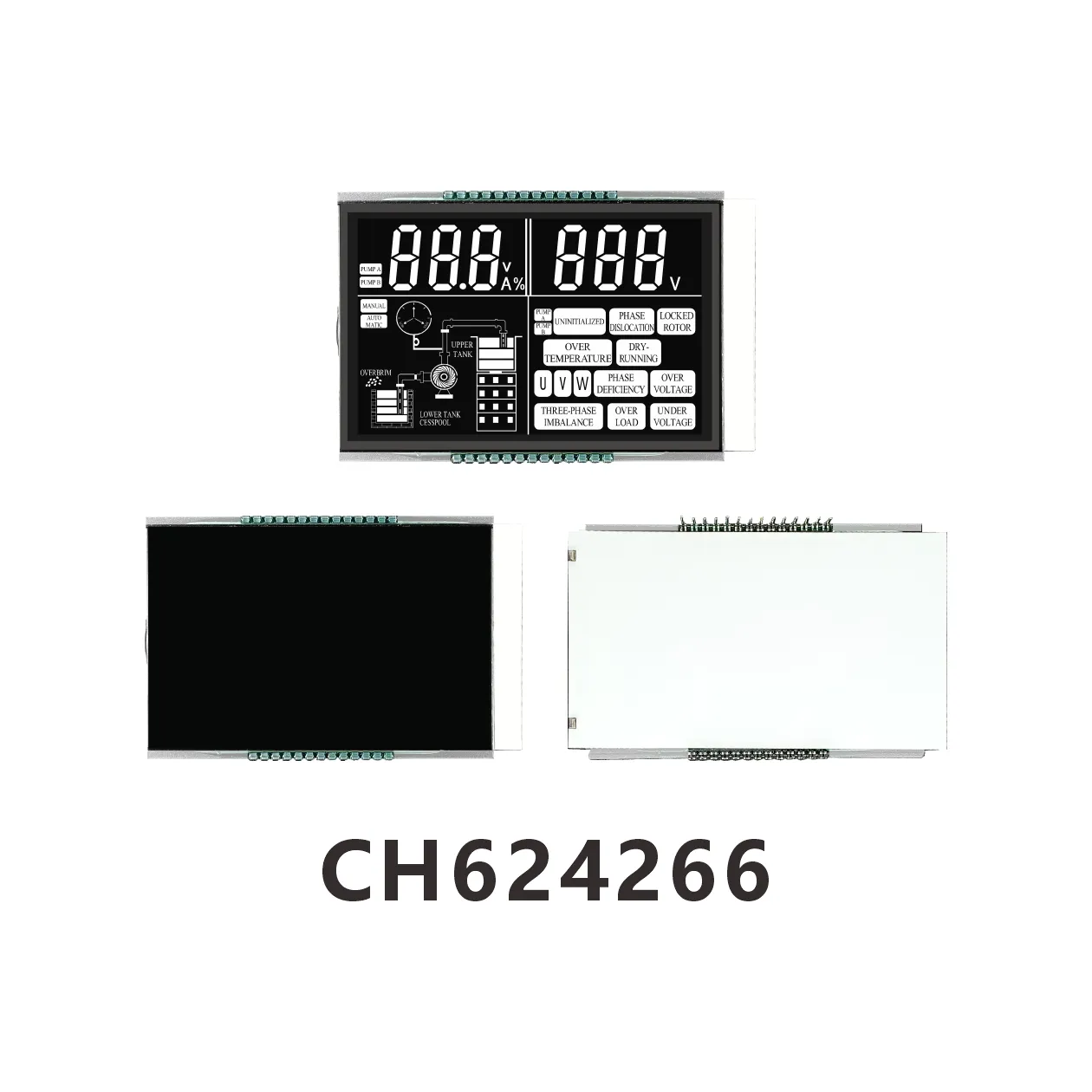 CH624266   Ecological environment monitoring and testing instruments LCD