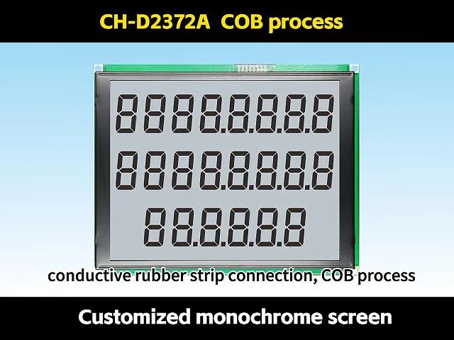 CH-D2372A  the seven segment display