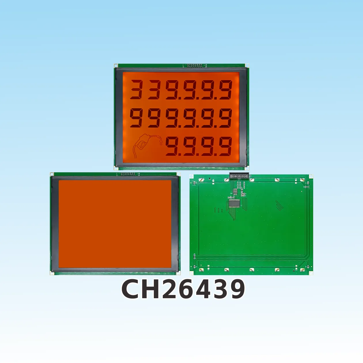 CH26439  the seven segment display